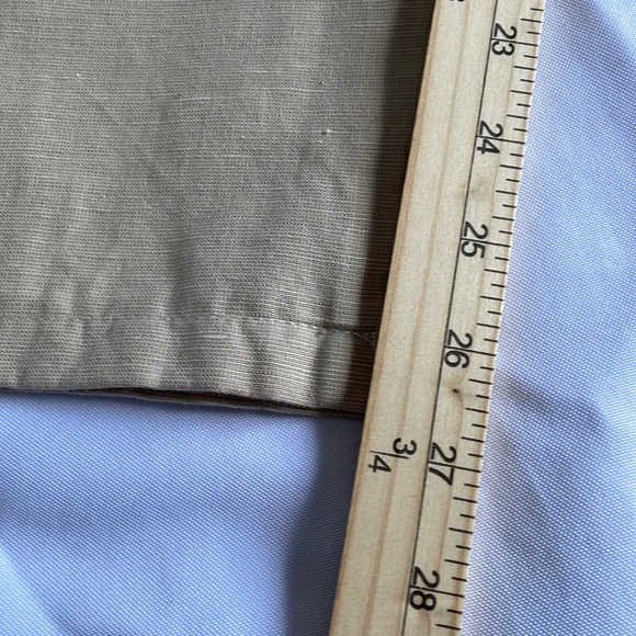 Pendleton Linen Cotton Blend Trouser Casual Neutral Pants - Picture 5 of 11